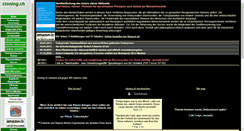 Desktop Screenshot of cloning.ch